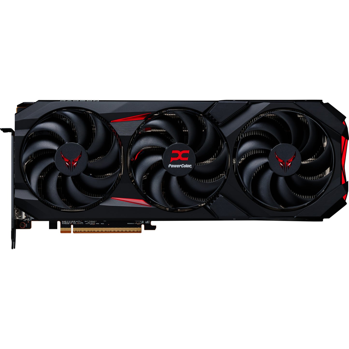 PowerColor radeon rx 9070 xt red devil 16gb oc backplate special edition grafische kaart (zwart, rdna4, gddr6, 3x displayport, 1x hdmi)