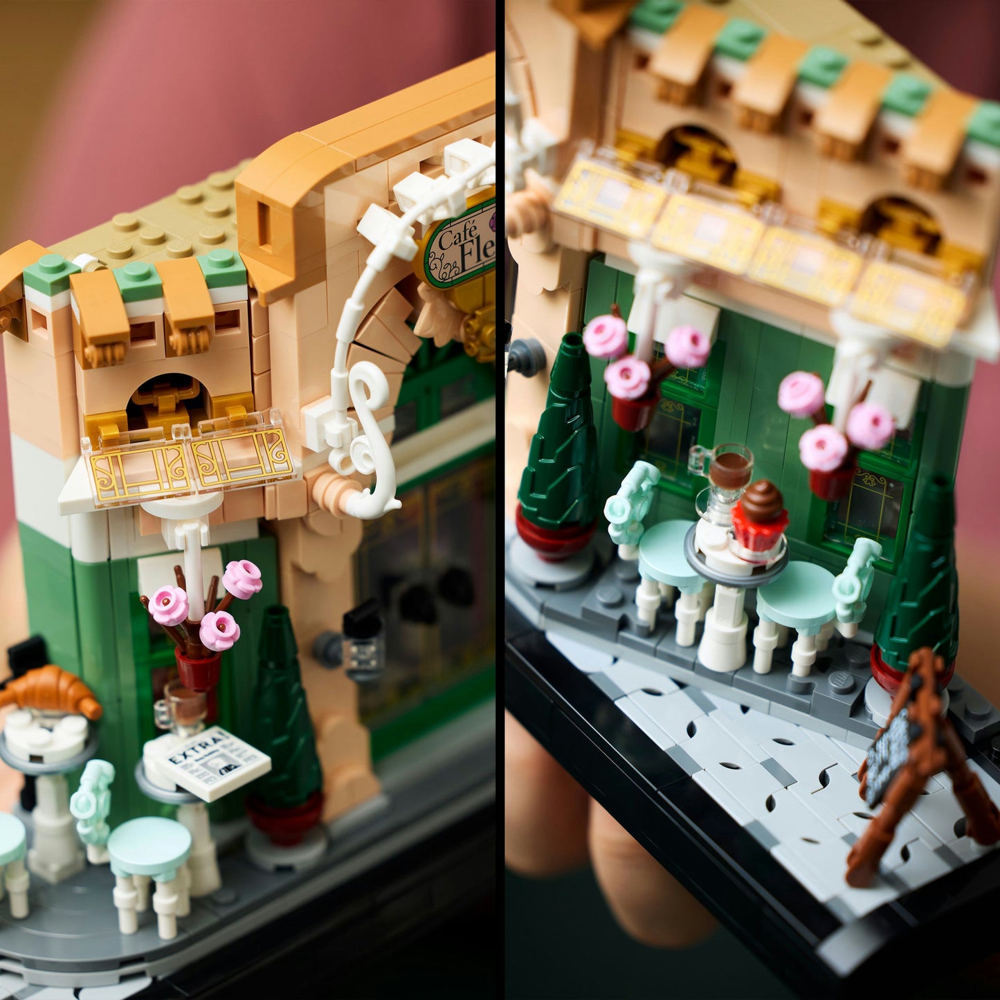 LEGO icons - frans café constructiespeelgoed (10362)