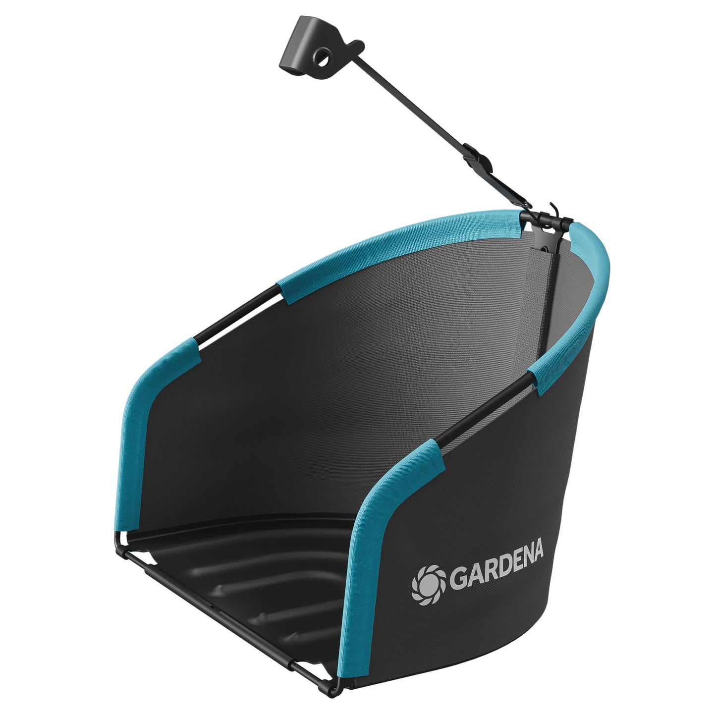 GARDENA grasopvangbak 49 liter opvangzak (grijs turquoise, 11770-20)