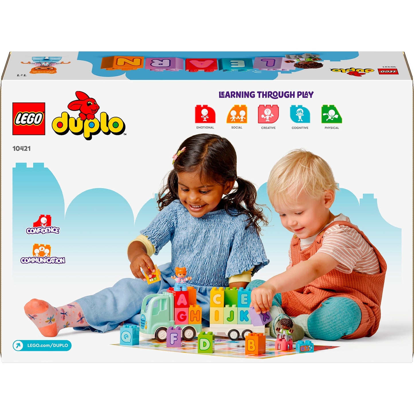 LEGO duplo 10421 alfabetvrachtwagen