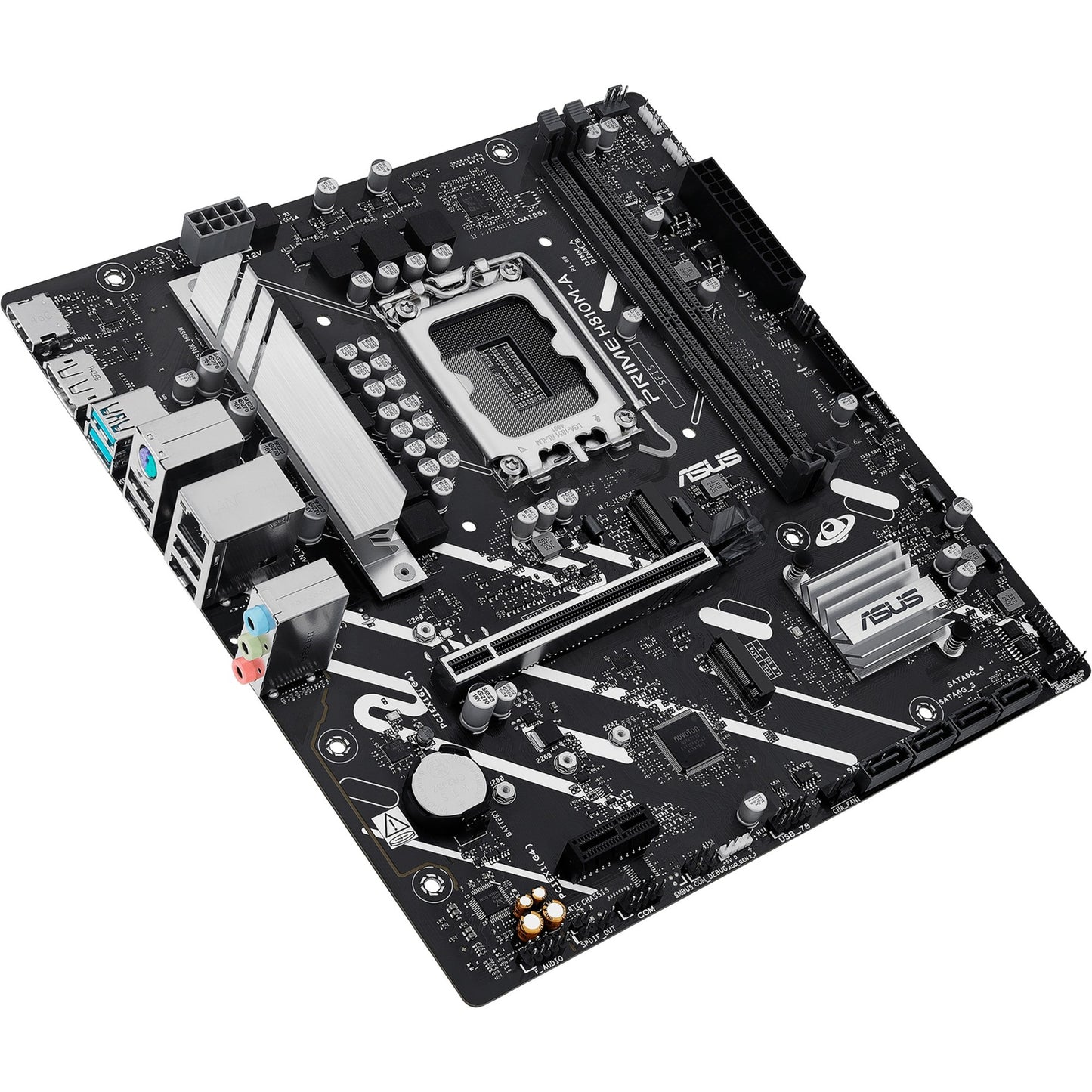 ASUS prime h810m-a-csm socket 1851 moederbord (raid, gb-lan, sound, µatx)
