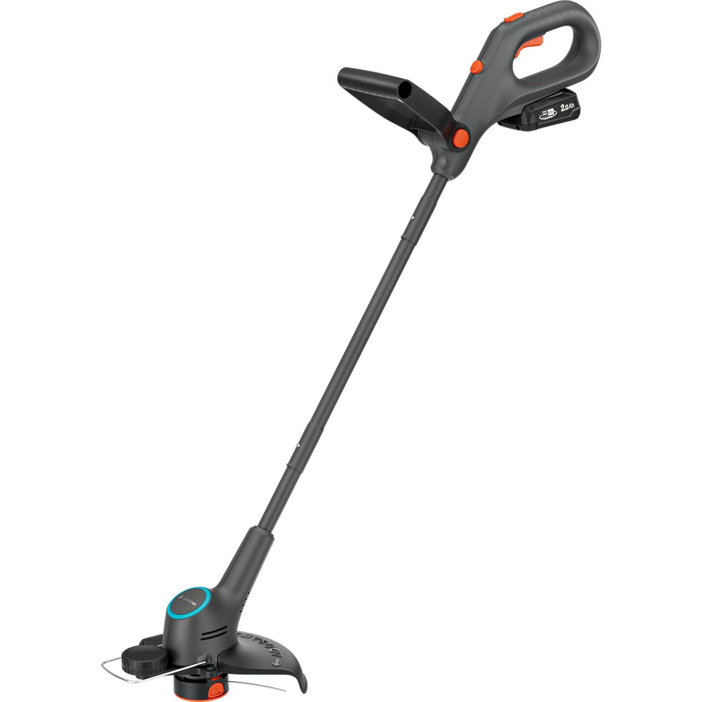 GARDENA grastrimmer easytrim 25 18v (grijs turquoise, 18v p4a accu en oplader inbegrepen)
