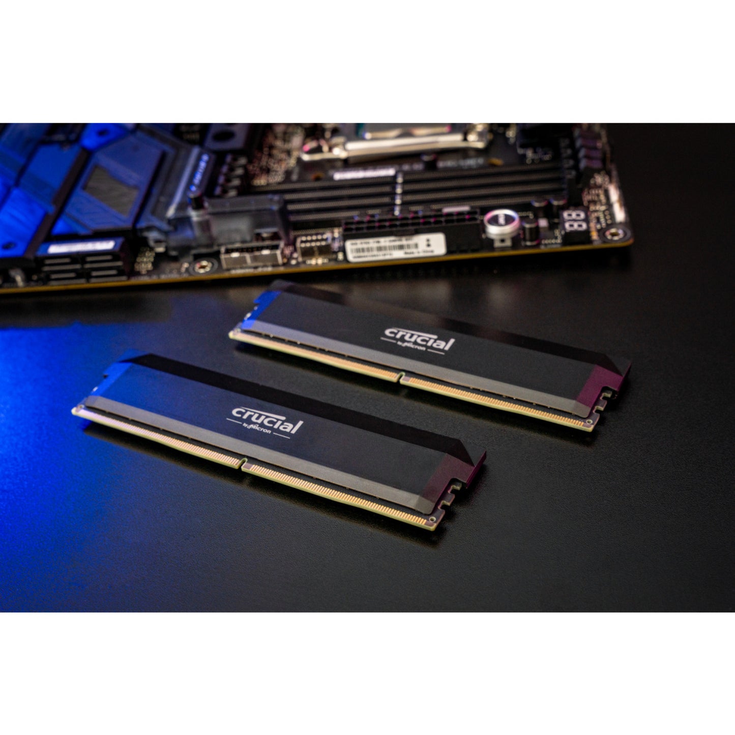 Crucial pro oc 32 gb ddr5-6000 (2x 16 gb) werkgeheugen (zwart, cp2k16g60c36u5b, xmp 3.0, expo)
