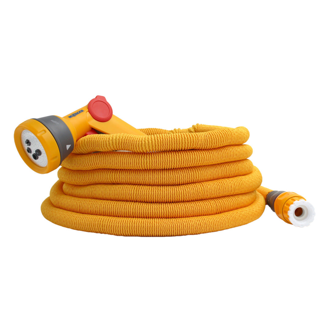 Hozelock wonderhoze 30 meter + multispraypistool slang (geel)