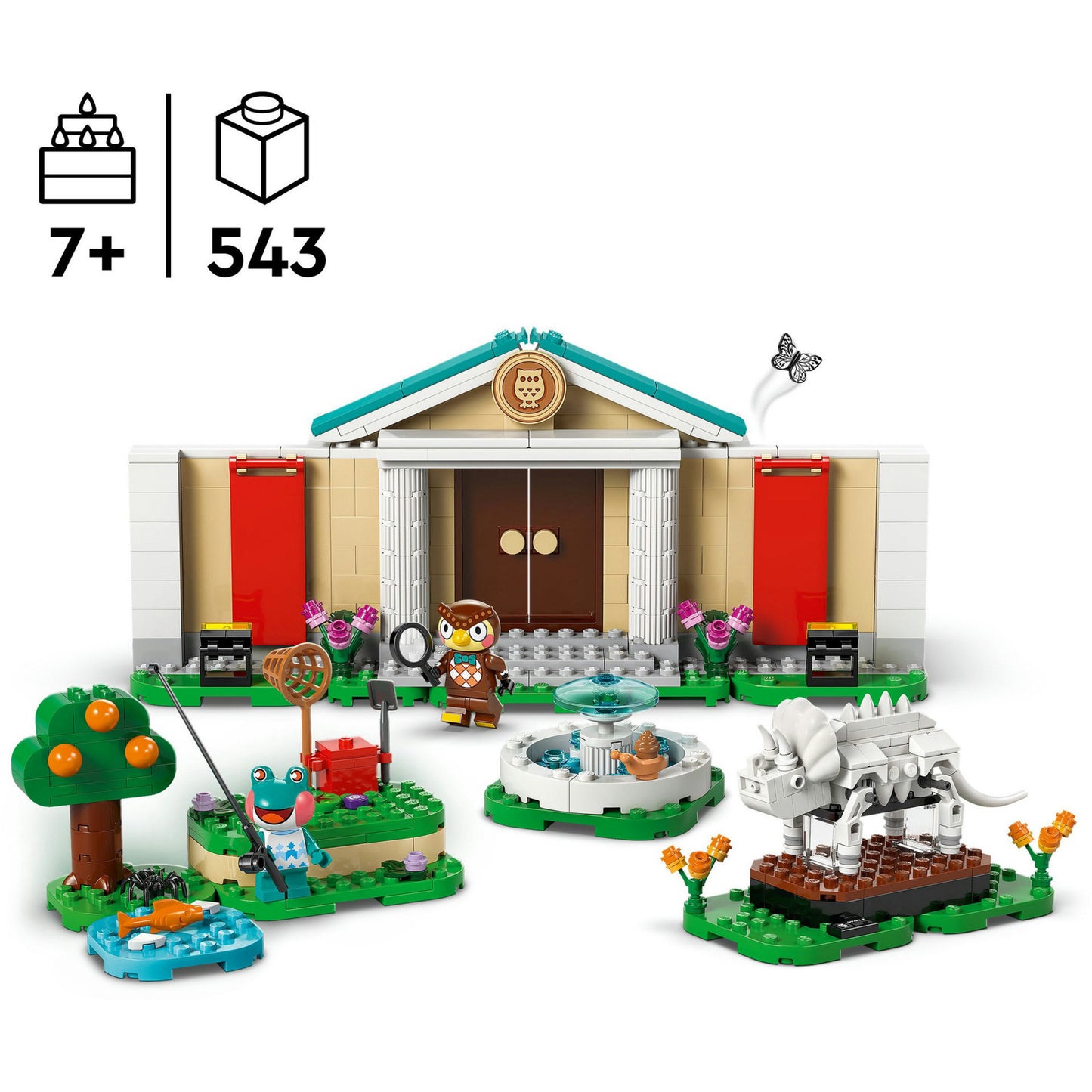 LEGO animal crossing 77056 blathers museumcollectie