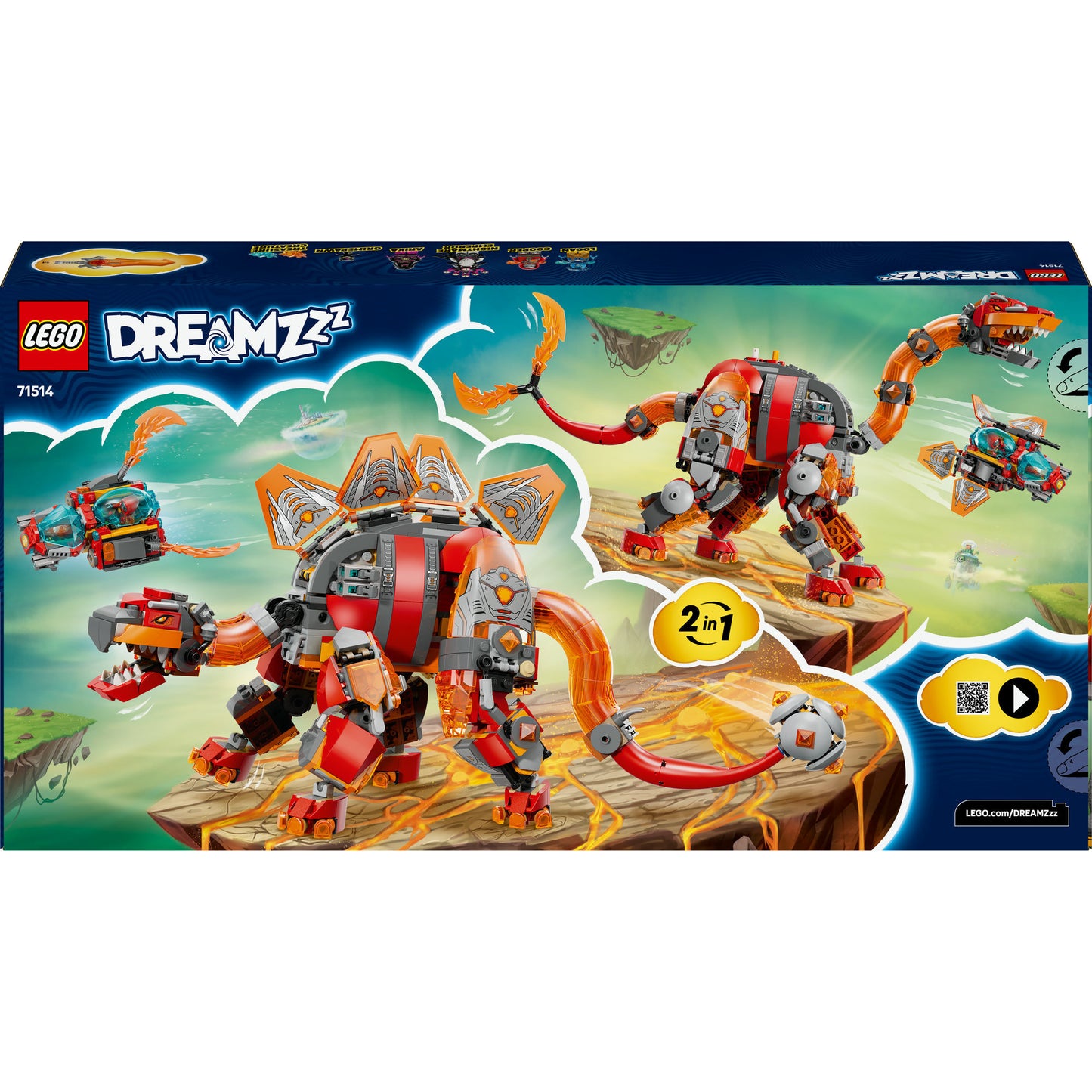 LEGO dreamzzz 71514 dinoruimteschip