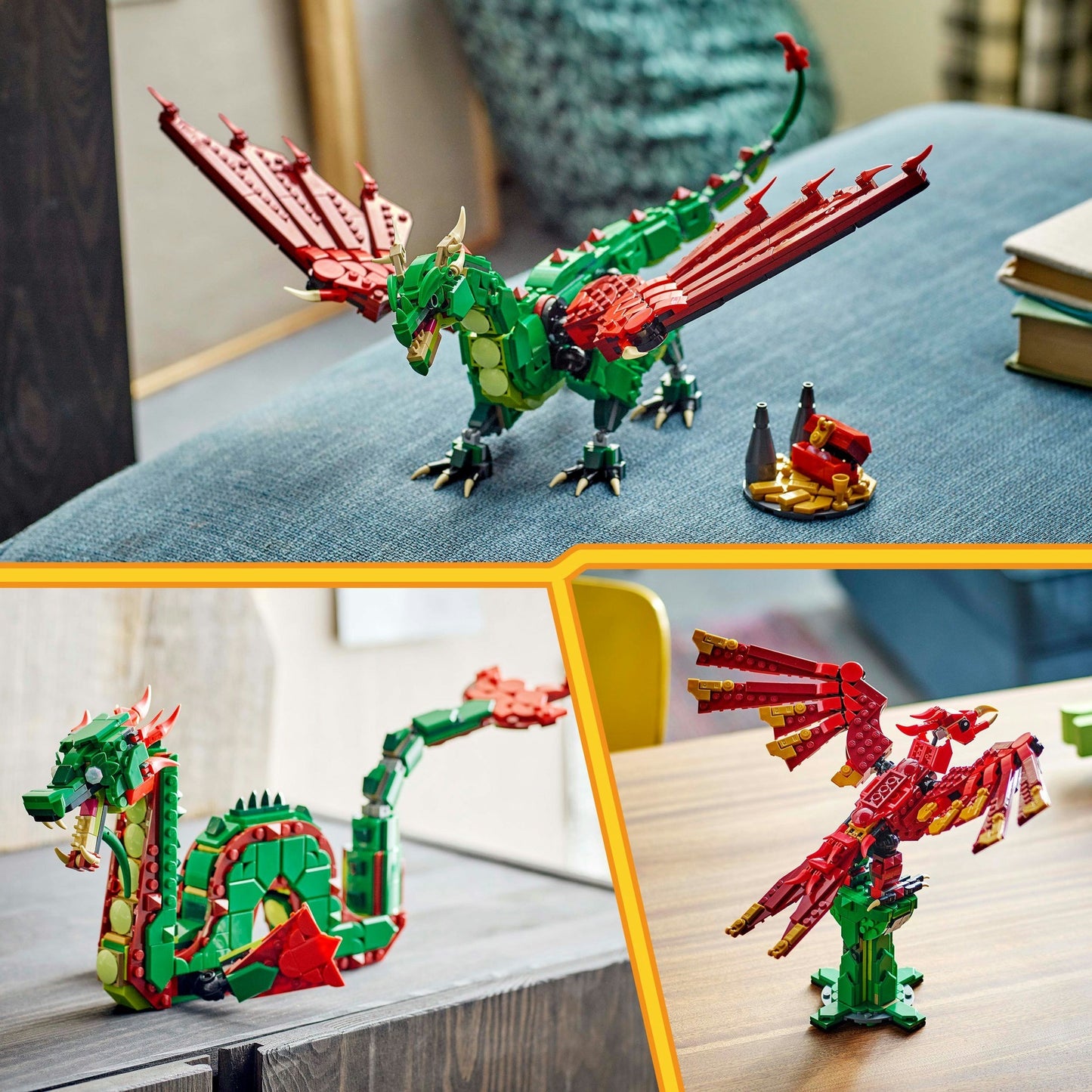 LEGO creator 31161 middeleeuwse draak