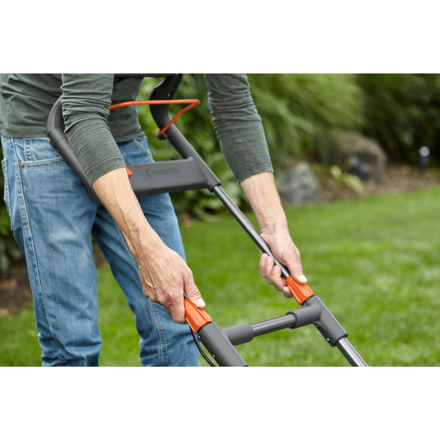 GARDENA elektrische grasmaaier powermax 1800 42 (zwart turquoise, 5042-20)