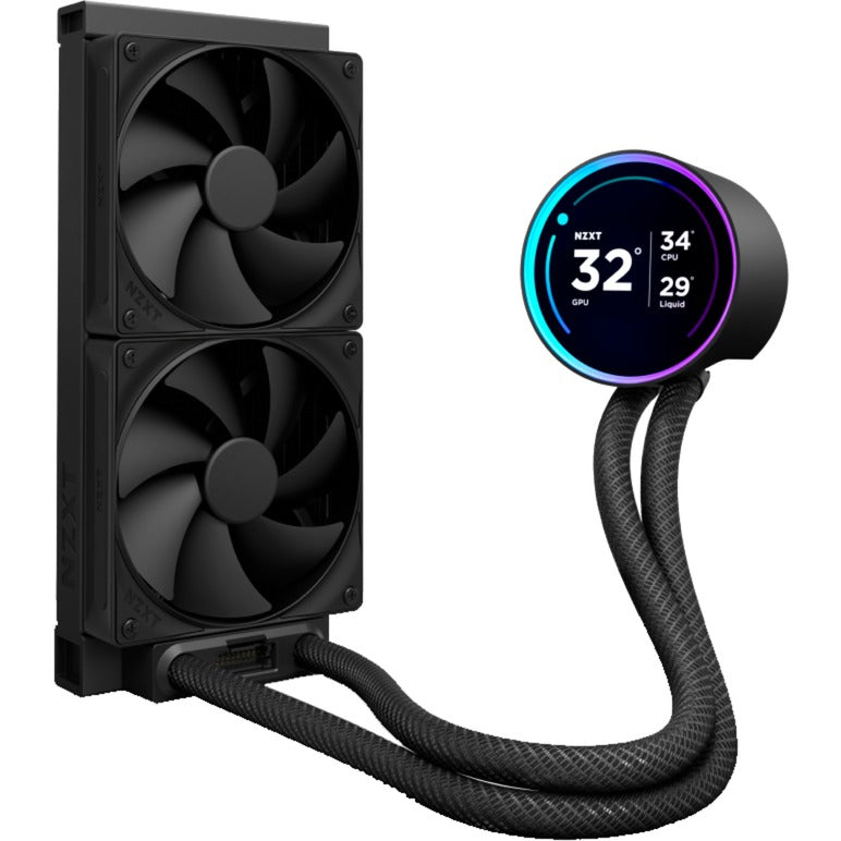 NZXT kraken elite 240 waterkoeling (zwart)