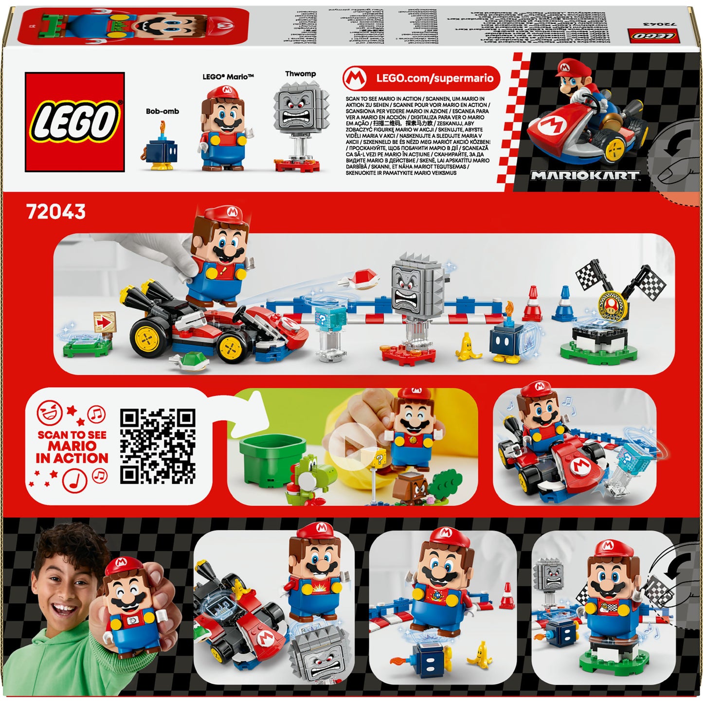 LEGO super mario 72043 mario en standaardkart