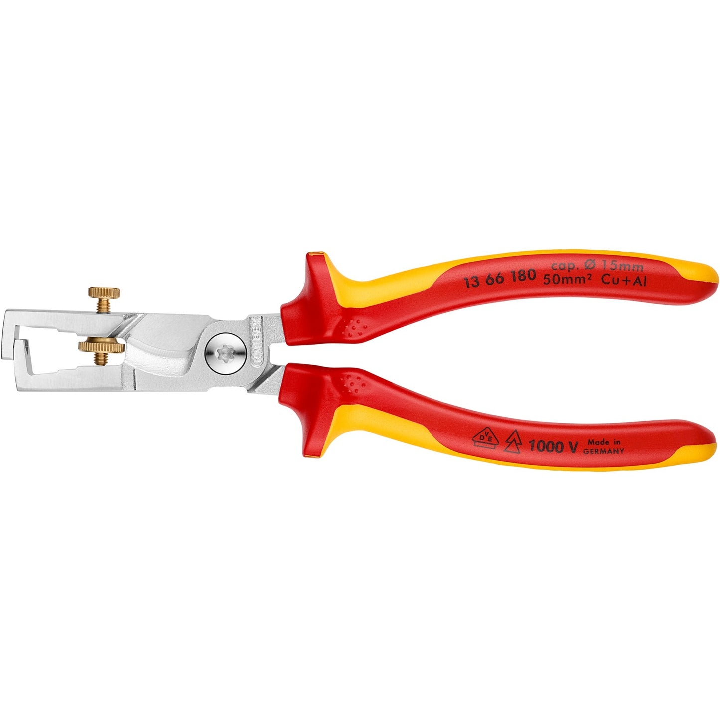 KNIPEX strix afstriptang met kabelschaar vde 180