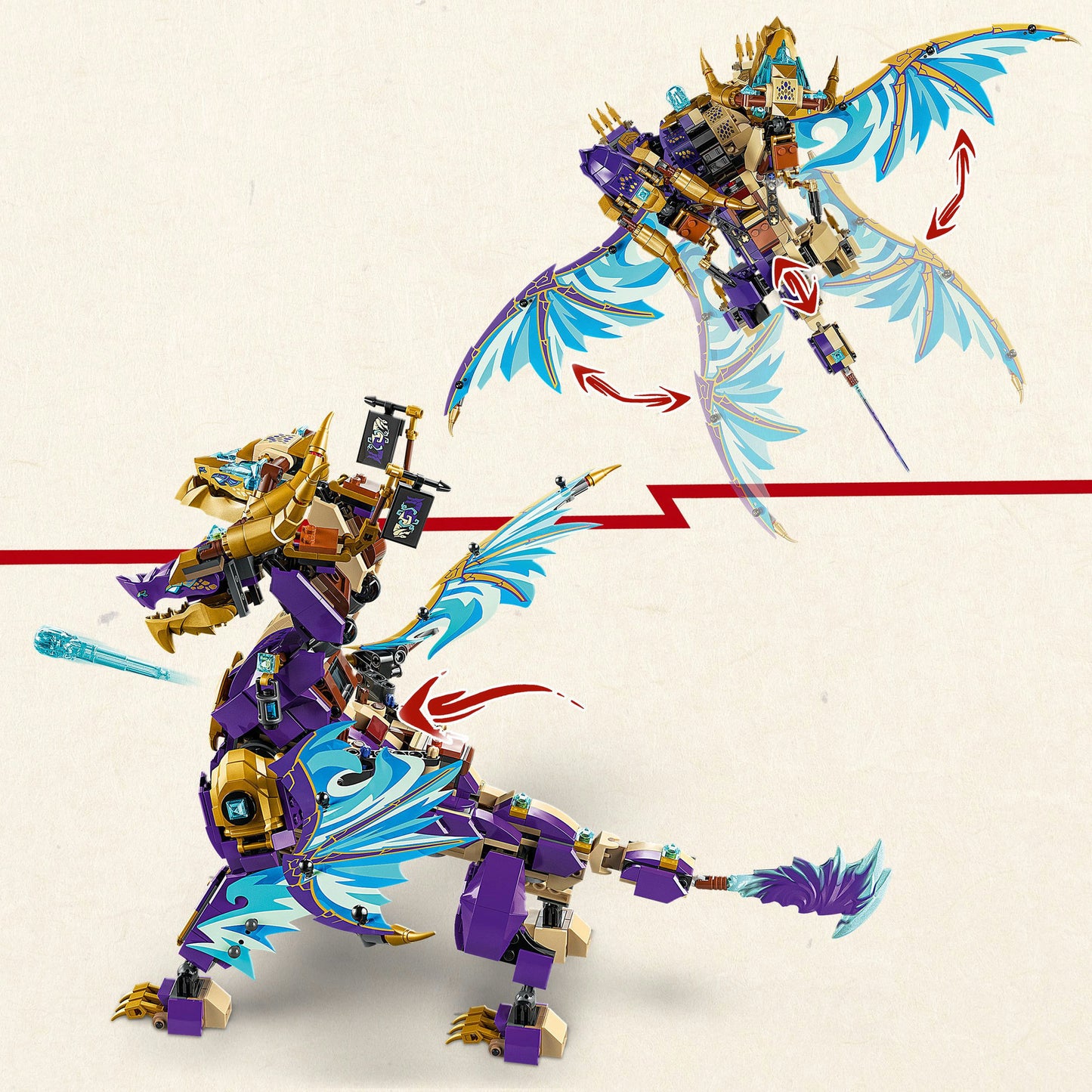 LEGO ninjago 71836 boogdraak van concentratie