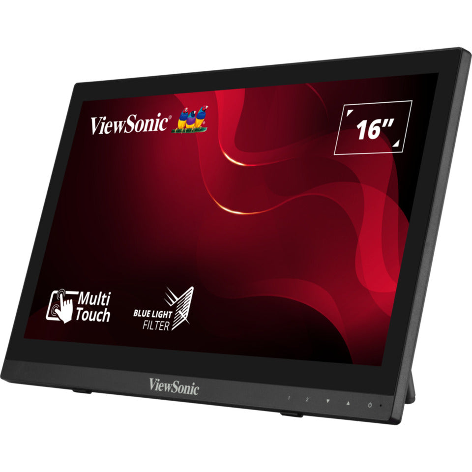 ViewSonic 10-point touchscreen monitor td1630-3 16 (zwart, 1x hdmi, vga, usb-b)