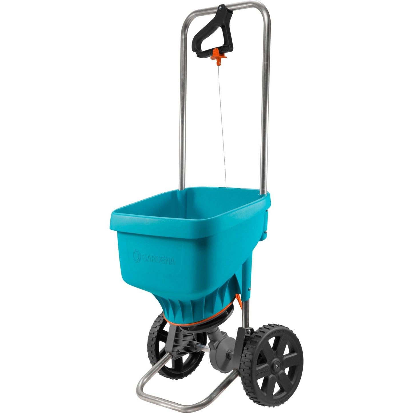 GARDENA strooiwagen xl strooiapparatuur (turquoise zwart, 436-20)