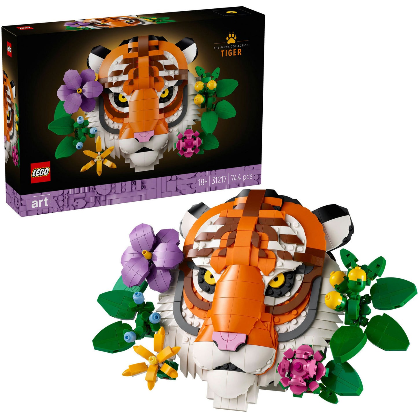 LEGO art 31217 de faunacollectie tijger