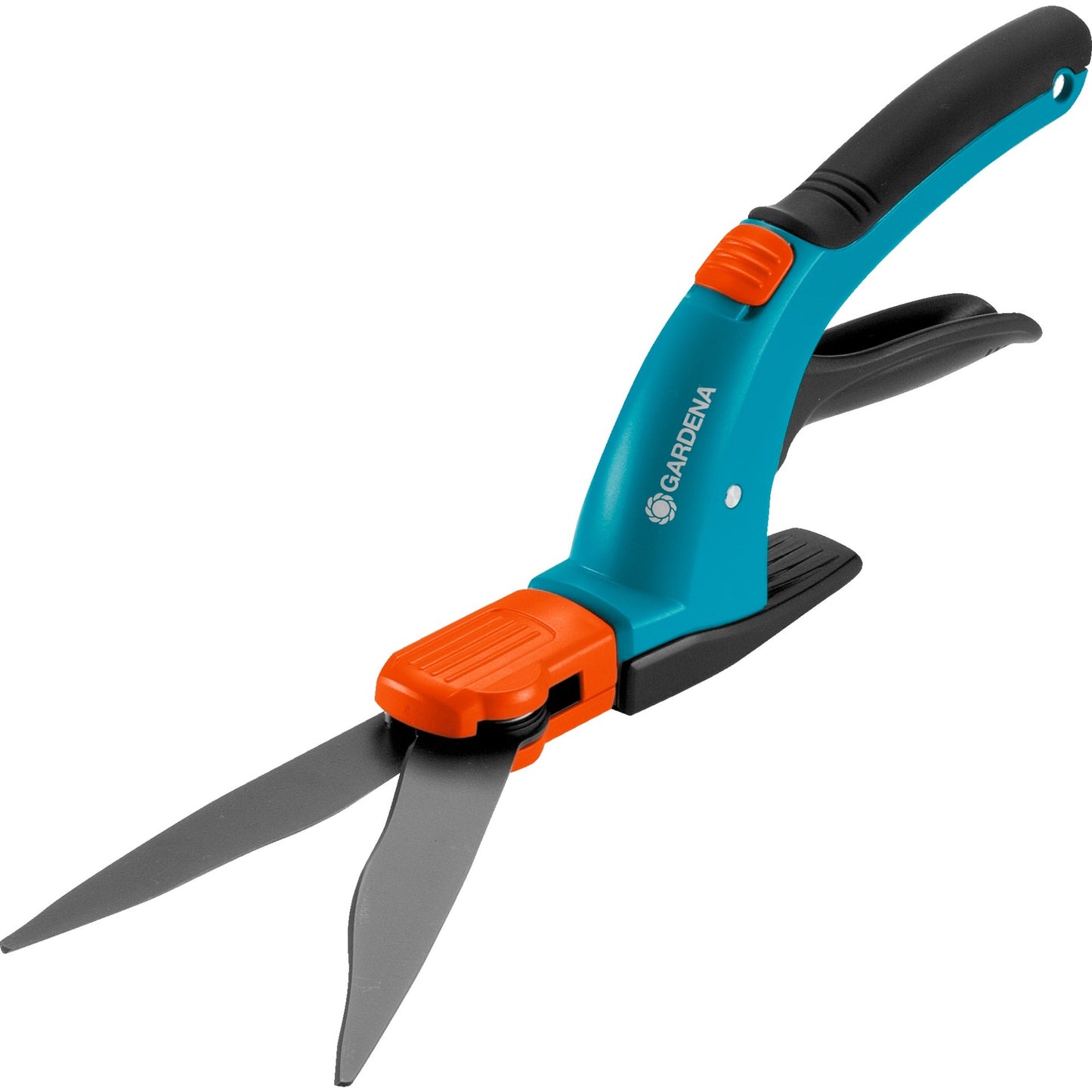 GARDENA comfort grasschaar, draaibaar (turquoise zwart, 8734-20)