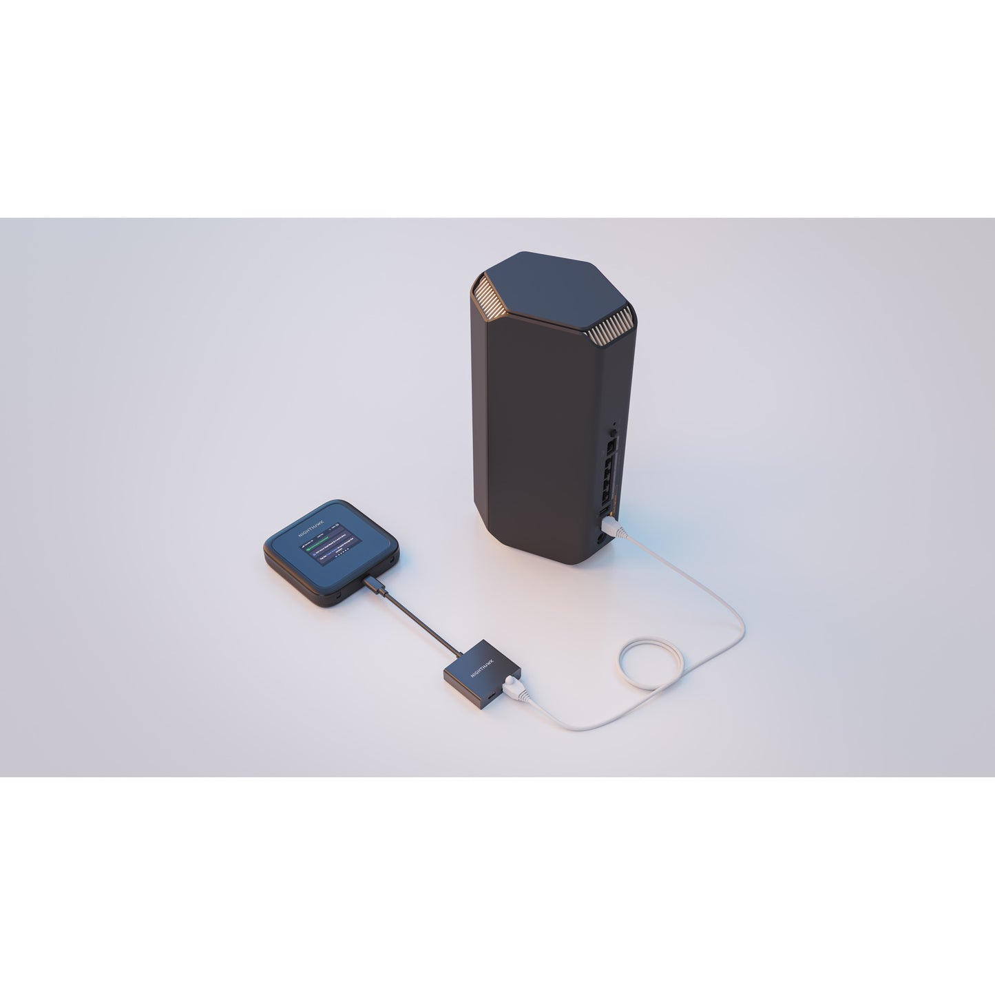 Netgear nighthawk usb-c naar ethernet-adapter netwerkadapter