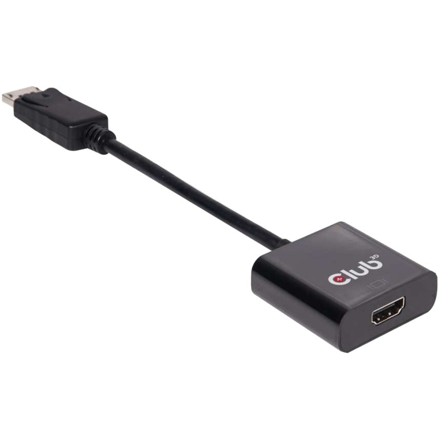 Club 3D displayport 1.2 > hdmi 2.0 uhd active adapter (zwart)
