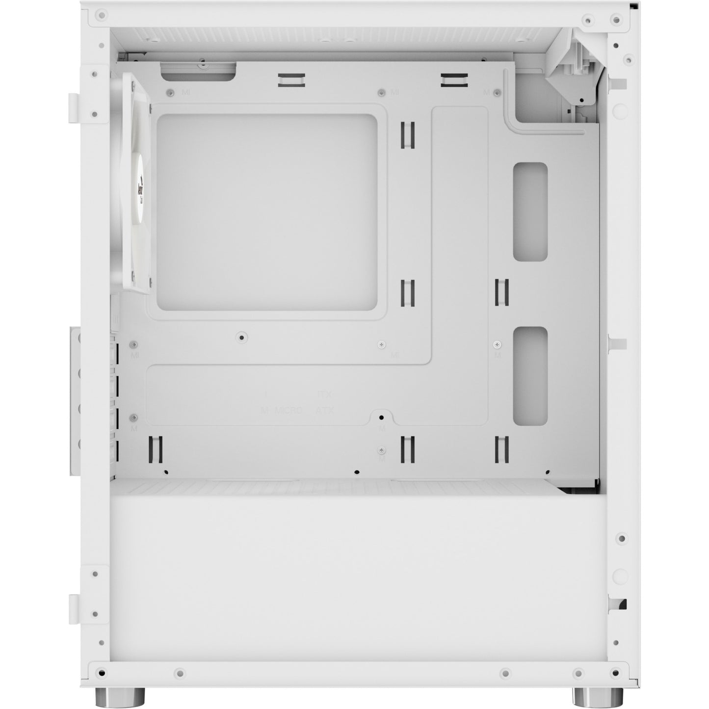 Aerocool cs-111 mini tower behuizing (wit | 3x usb-a | window)