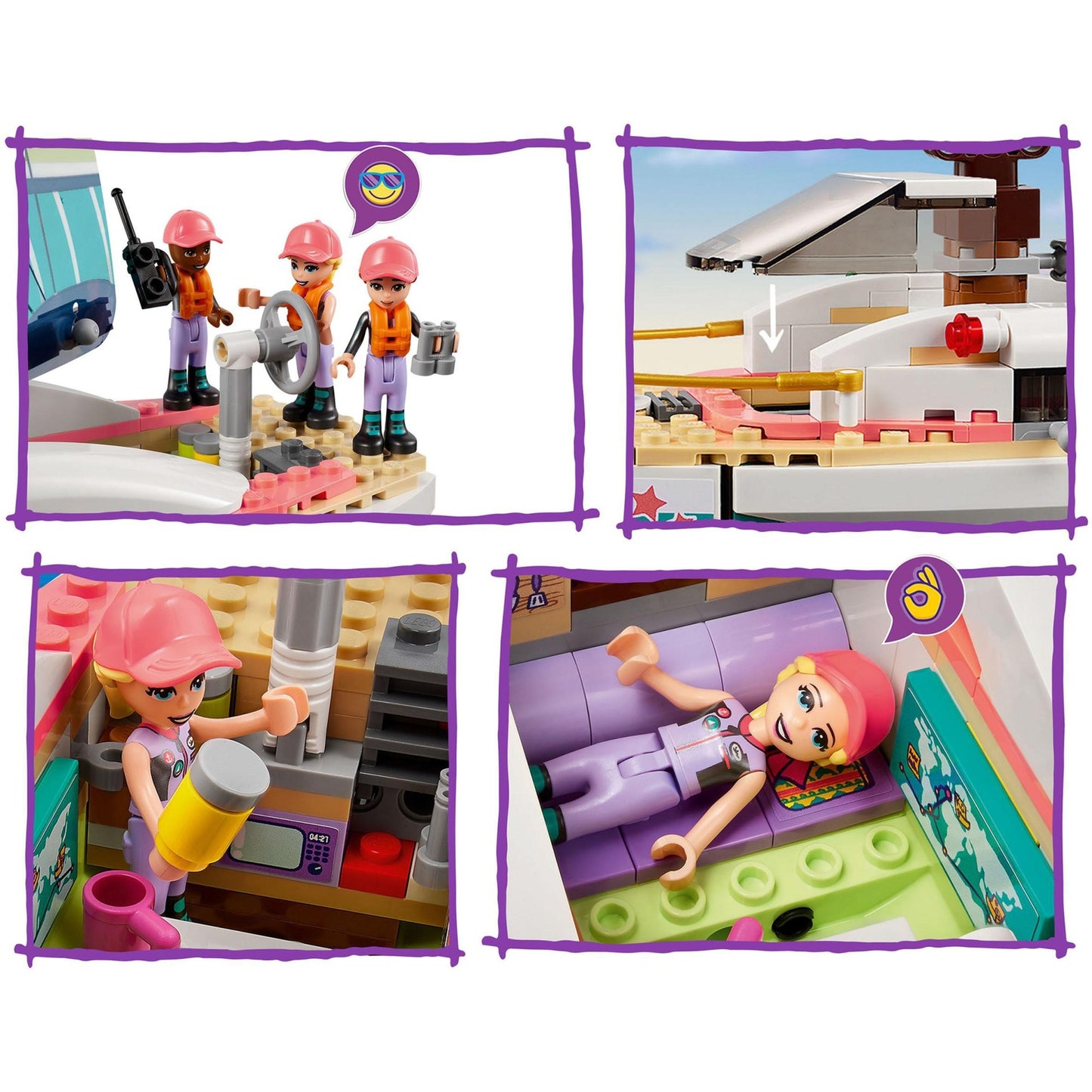 LEGO friends - stephanies zeilavontuur constructiespeelgoed (41716)