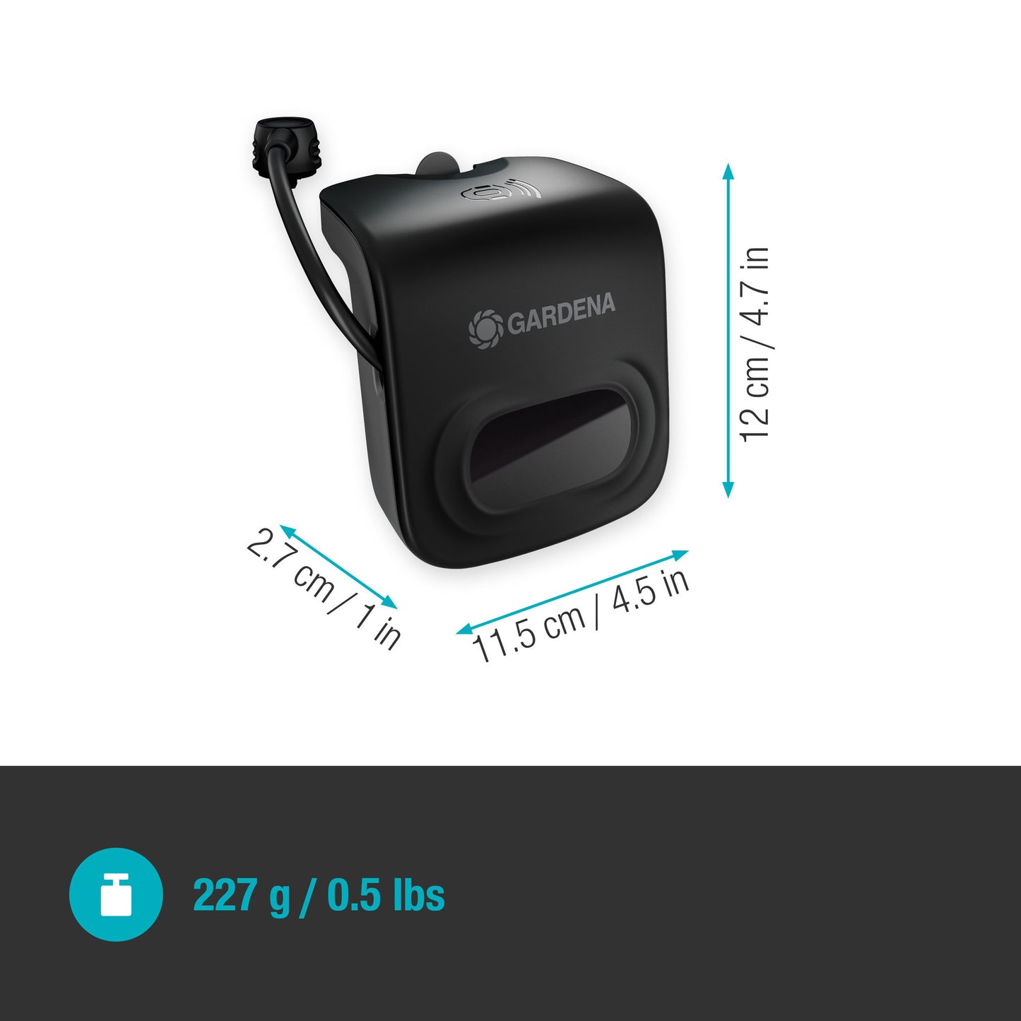 GARDENA antibotsingsradar voor (smart) sileno-robotmaaiers sensor (voor slimme robotmaaiers sileno pro, max, free)
