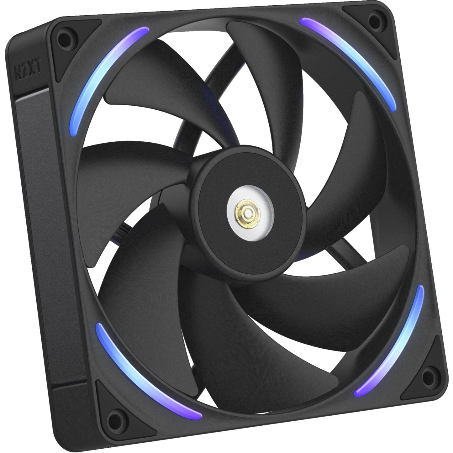 NZXT f140x rgb case fan (zwart, 140 x 140 x 30 mm, pwm)
