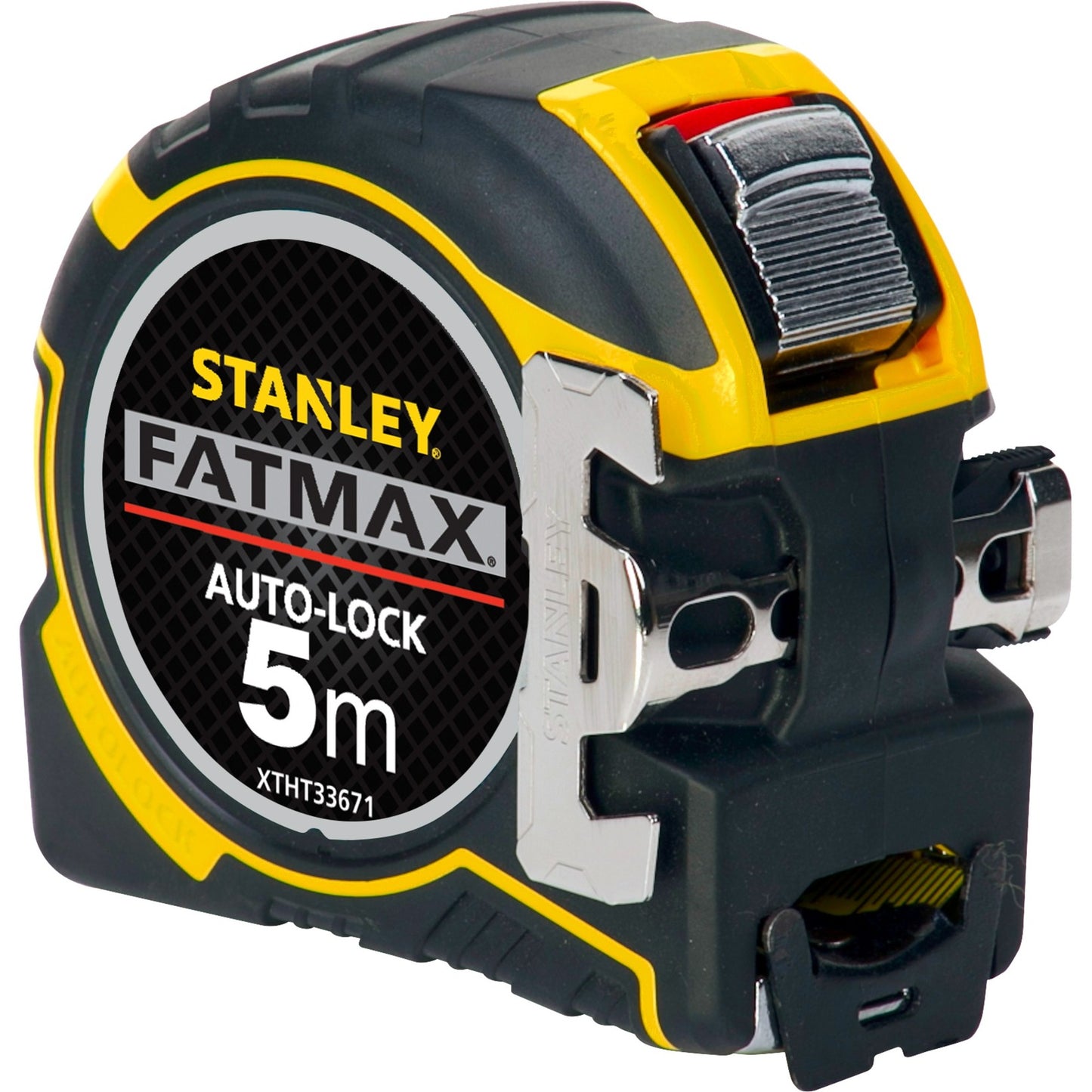 Stanley fatmax pro autolock rolbandmaat meetlint (zwart geel, 5 meter, breedte 32mm)