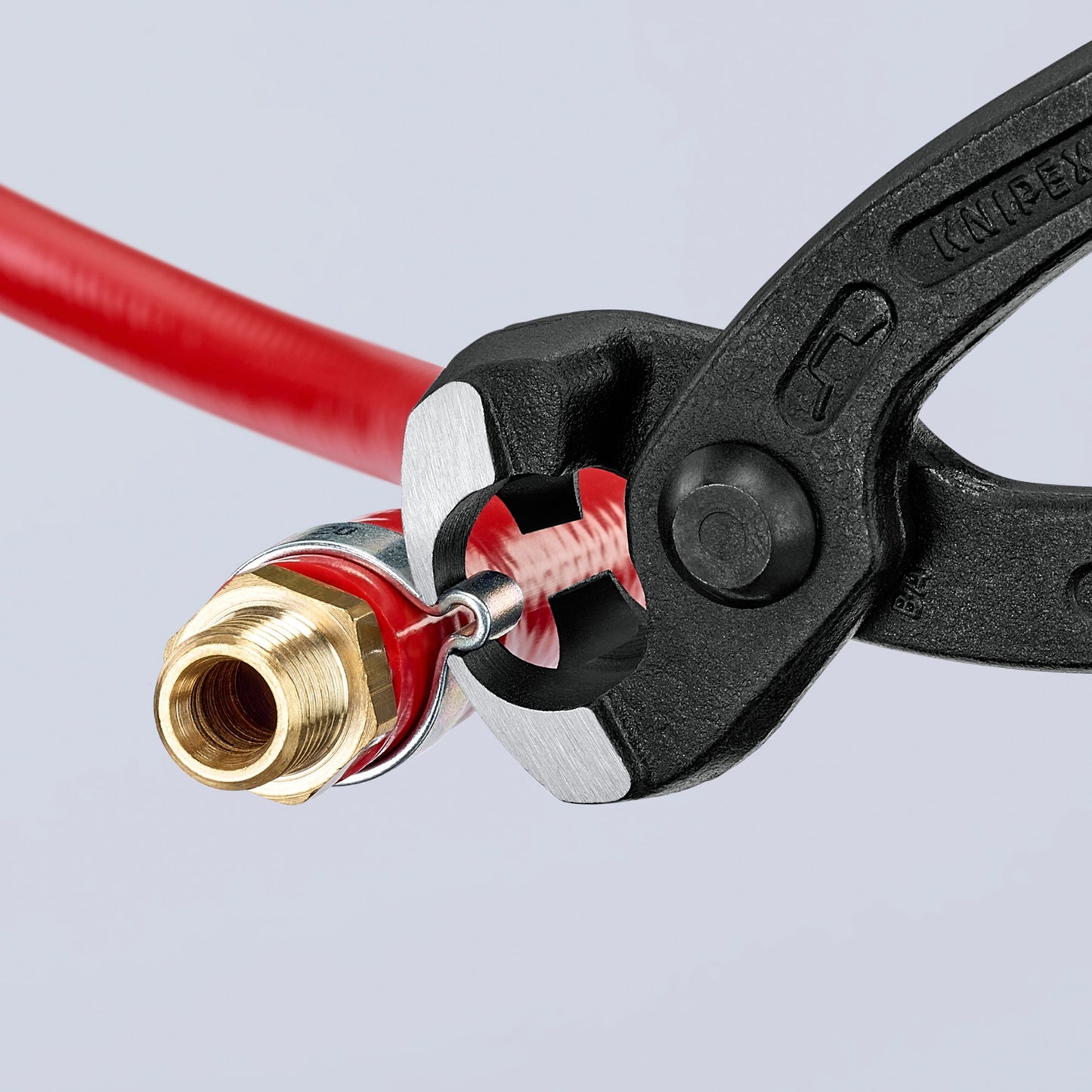 KNIPEX oorklemtang 10 99 i220 (rood, 220mm)
