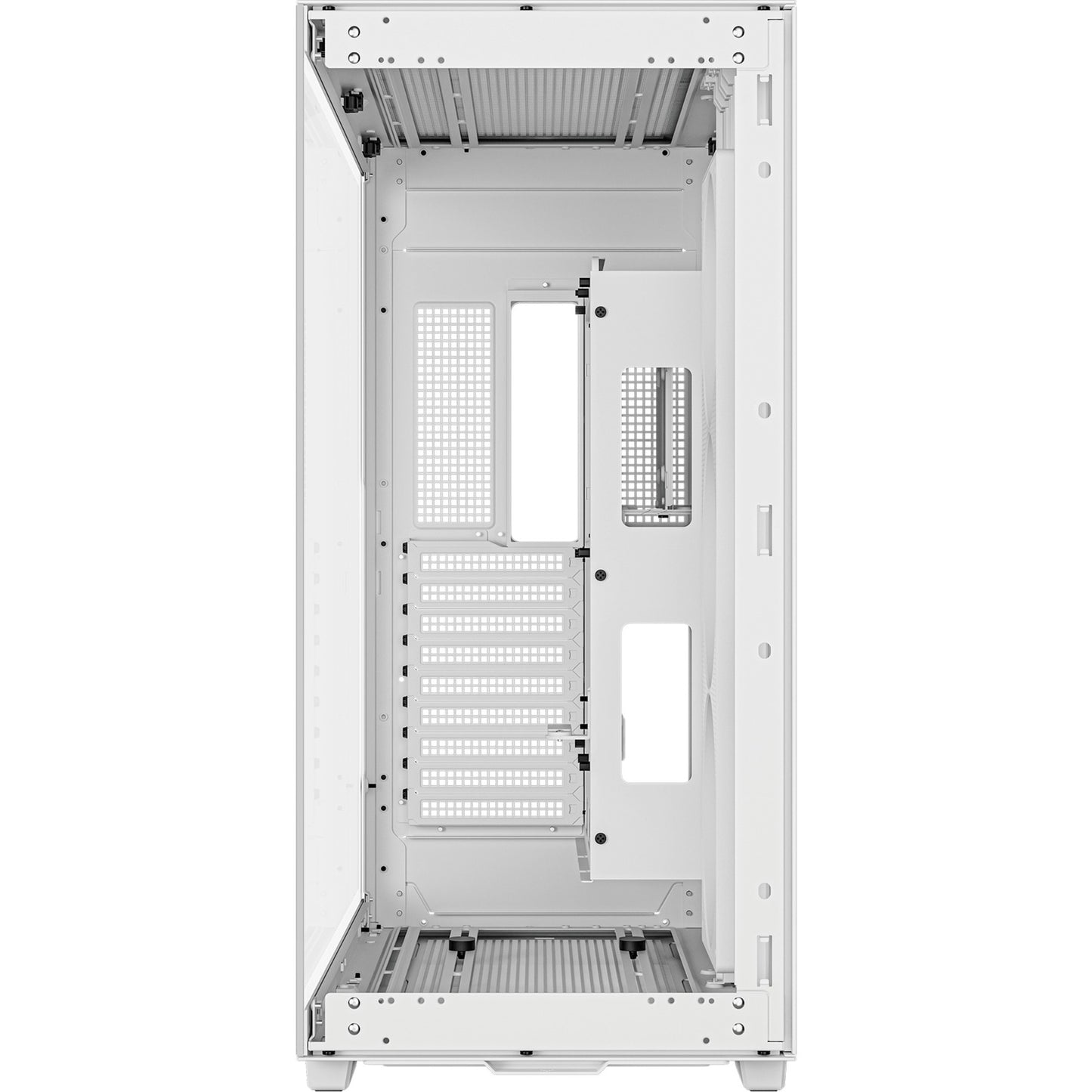 DeepCool ch780 midi tower behuizing (wit | 4x usb-a | 1x usb-c | rgb | window)