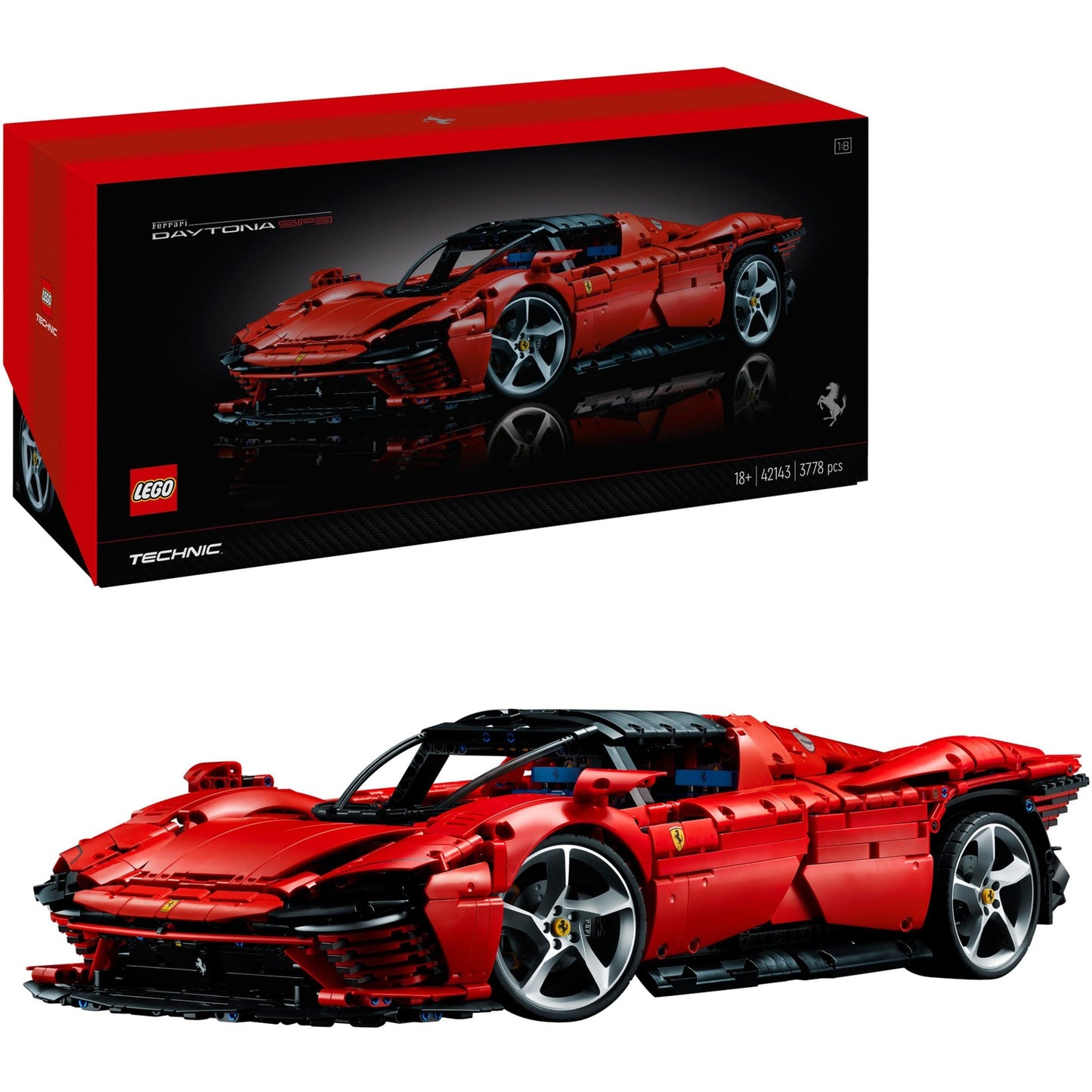 LEGO technic - ferrari daytona sp3 constructiespeelgoed (42143)