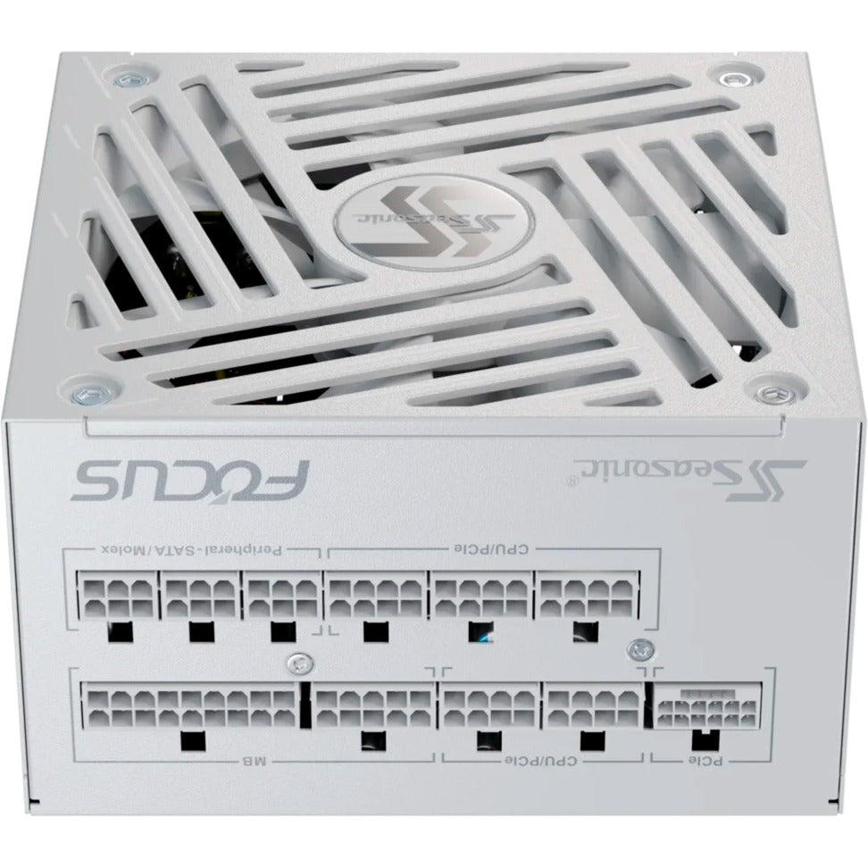 Seasonic focus-gx-850-v4 atx3.0 modulaire 850 watt voeding (wit, 1x 12vhpwr, 3x pcie)