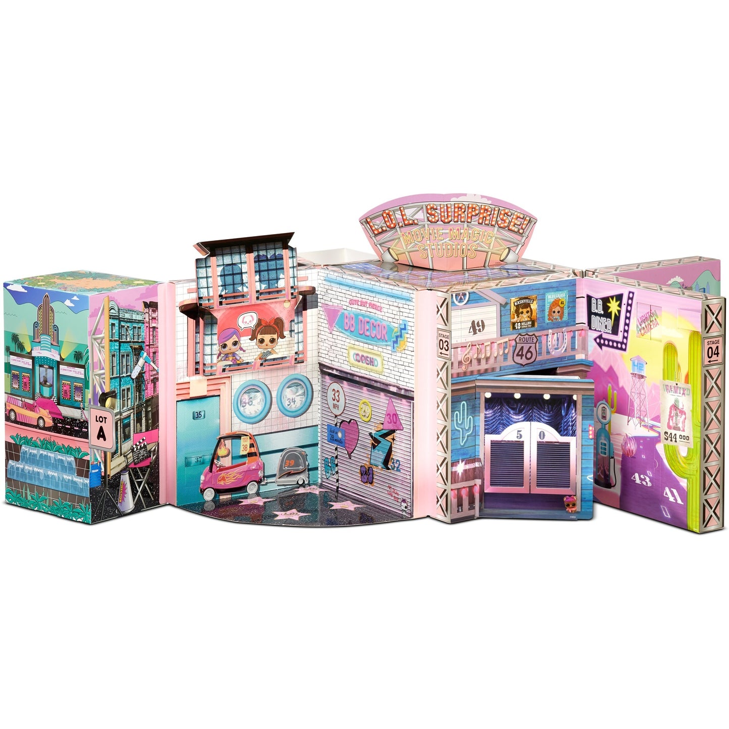 MGA Entertainment l.o.l. surprise! - o.m.g. movie magic studios playset pop