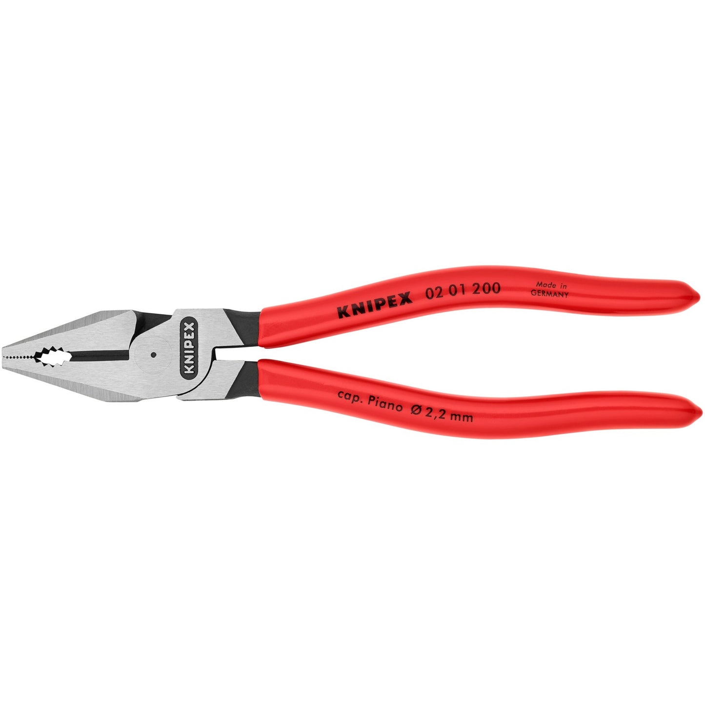 KNIPEX kracht-kombitang 200 mm combinatietang (rood)