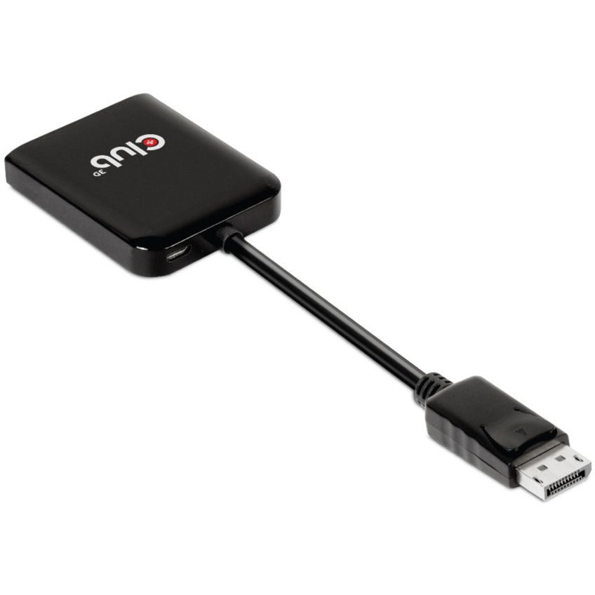 Club 3D multi stream transport hub displayport 1.4 naar 2x hdmi dual monitor 4k60hz adapter (zwart)