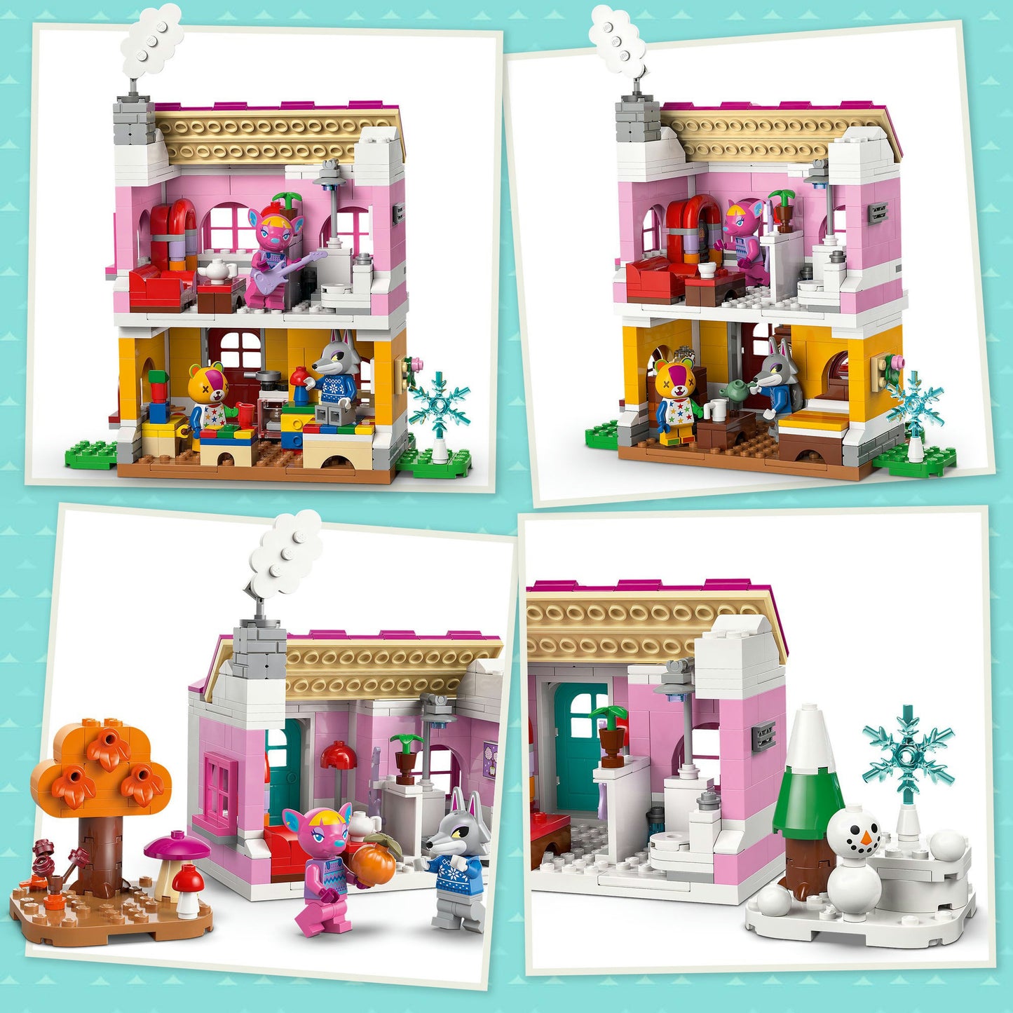 LEGO animal crossing 77057 creatieve huizen