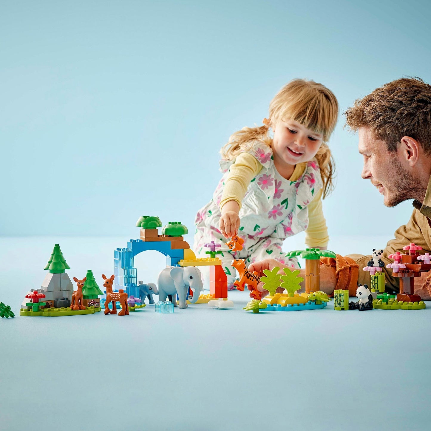 LEGO duplo town 10446 3-in-1 families van wilde dieren