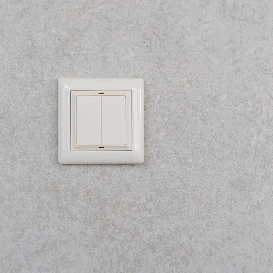 Shelly blu wall switch 4 + legrand adapter schakelaar (wit, bluetooth 4.2)