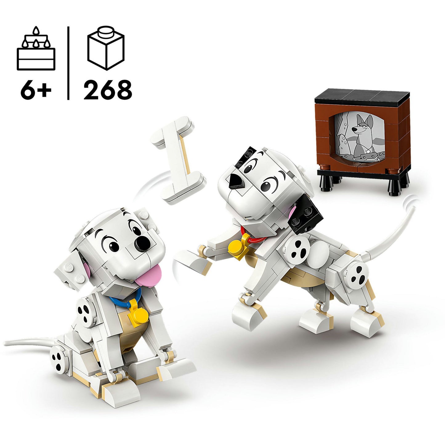 LEGO disney 43271 lucky en penny uit 101 dalmatiers