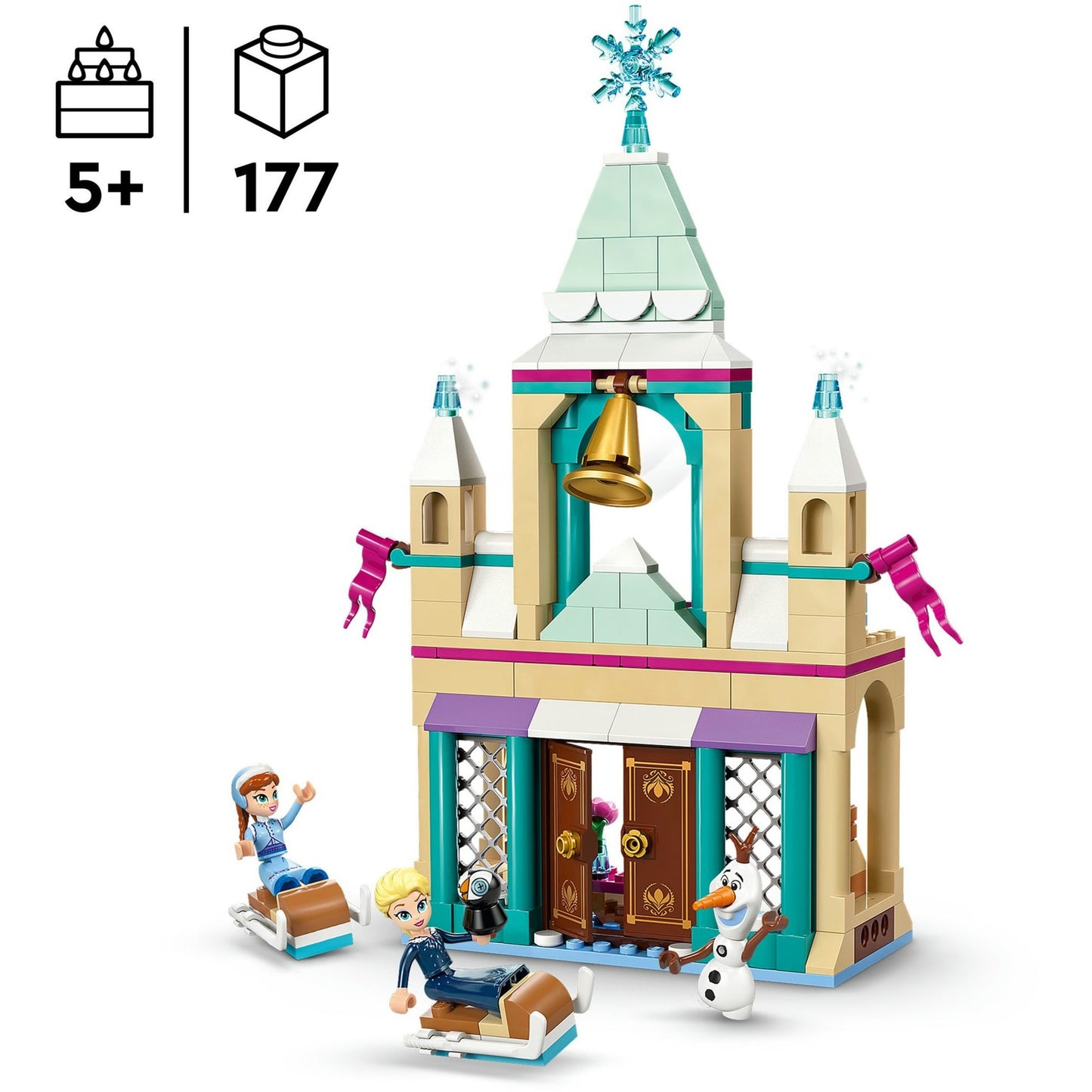 LEGO disney princess 43265 frozen kasteel van arendelle