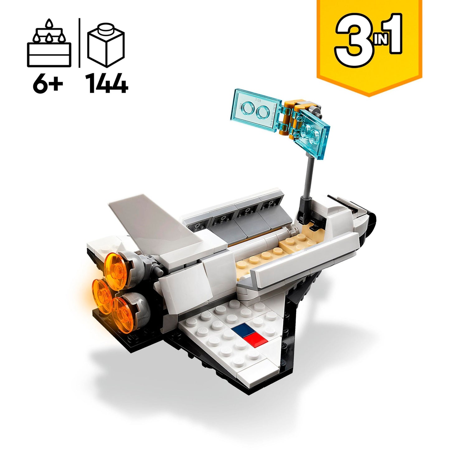 LEGO creator 31134 3in1 space shuttle