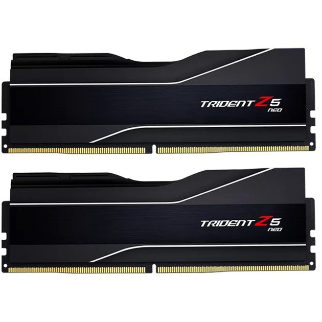 G.Skill trident z5 neo 64 gb ddr5-6000 (2x 32 gb) werkgeheugen (zwart, f5-6000j3238g32gx2-tz5n, expo)