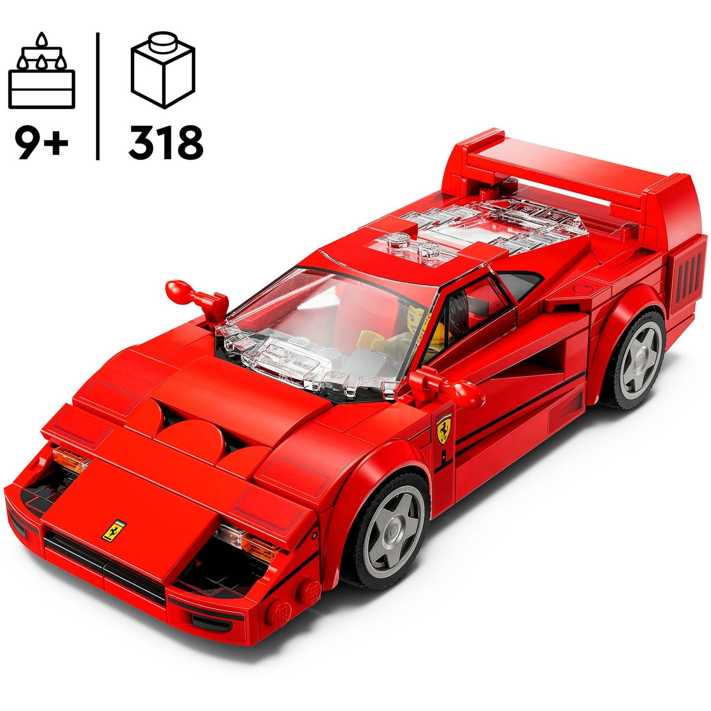 LEGO speed champions - ferrari f40 supercar constructiespeelgoed (76934)