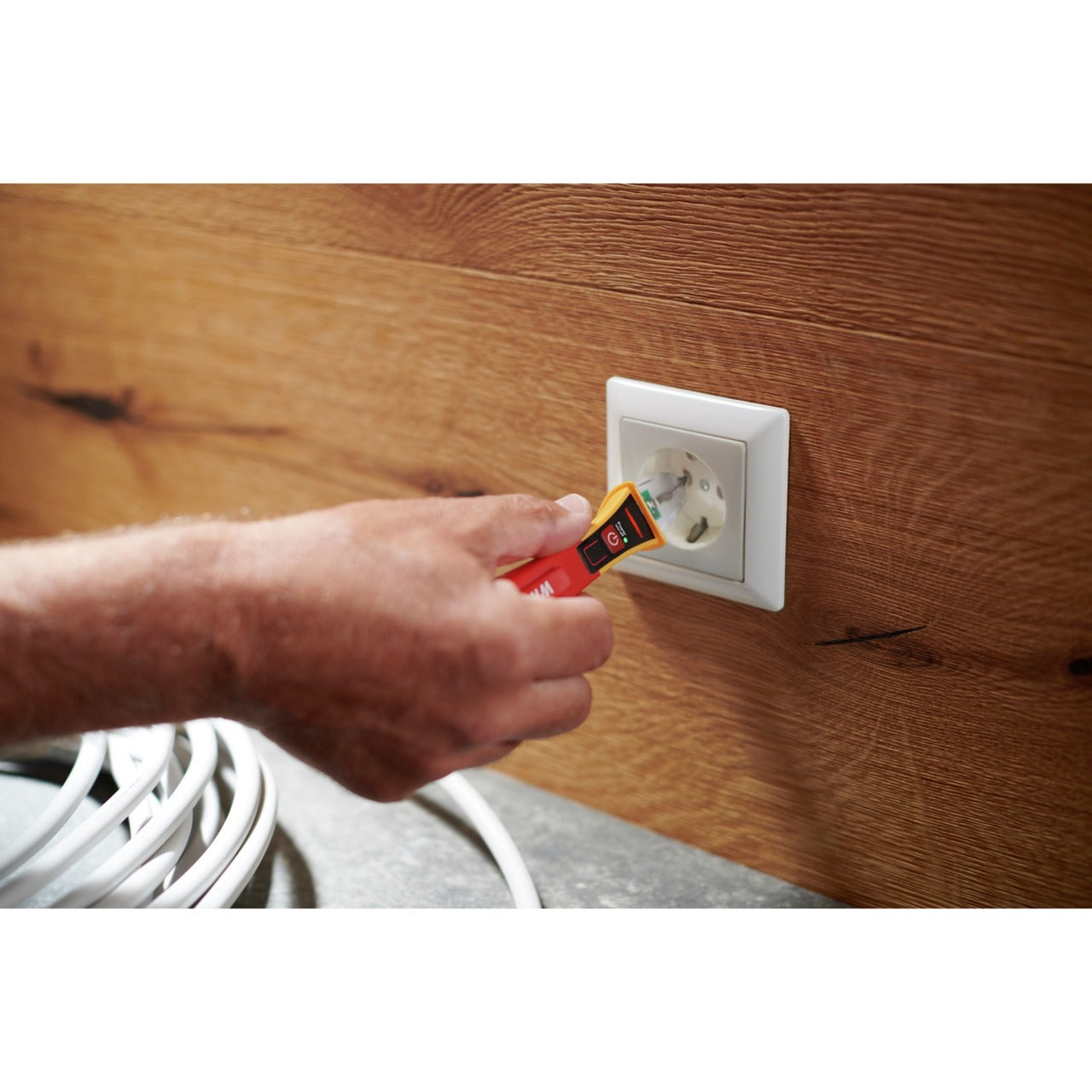 Wiha spanningszoeker volt detector contactloos detectieapparaten (rood geel, eenpolig, 90 – 1.000 v ac)