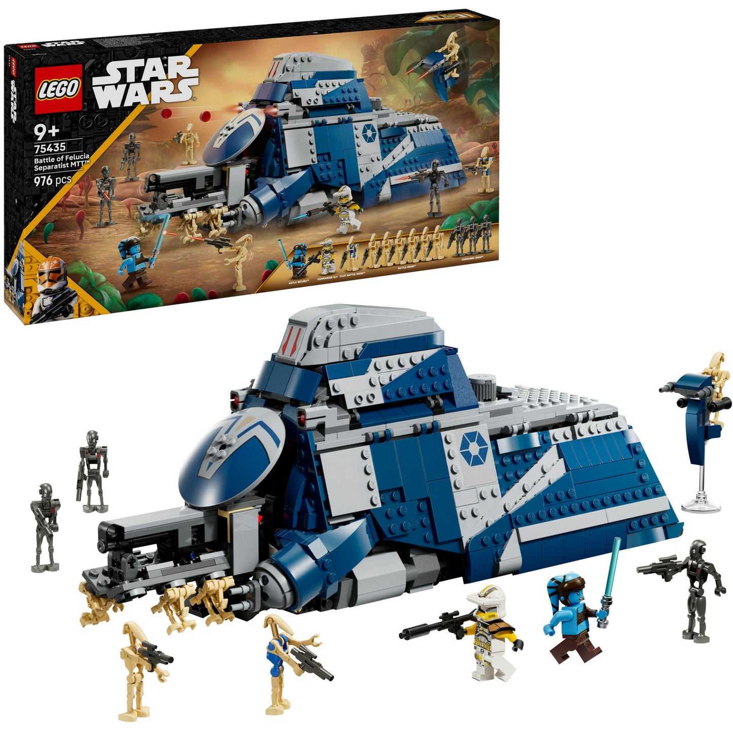 LEGO star wars - slag om felucia separatist mtt constructiespeelgoed (75435)