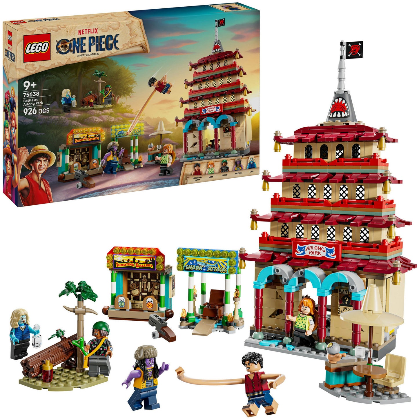 LEGO one piece 75638 de strijd bij arlong park