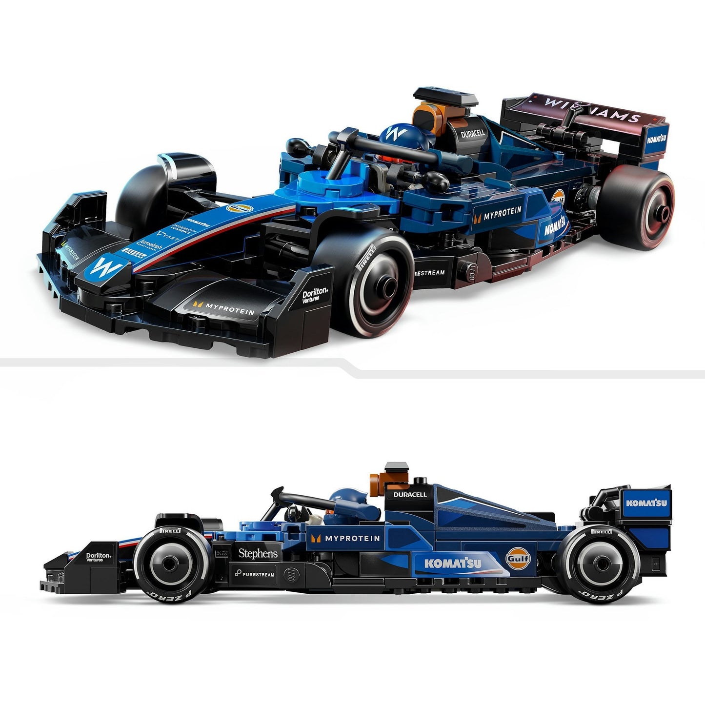 LEGO speed champions 77249 williams racing fw46 f1 racewagen