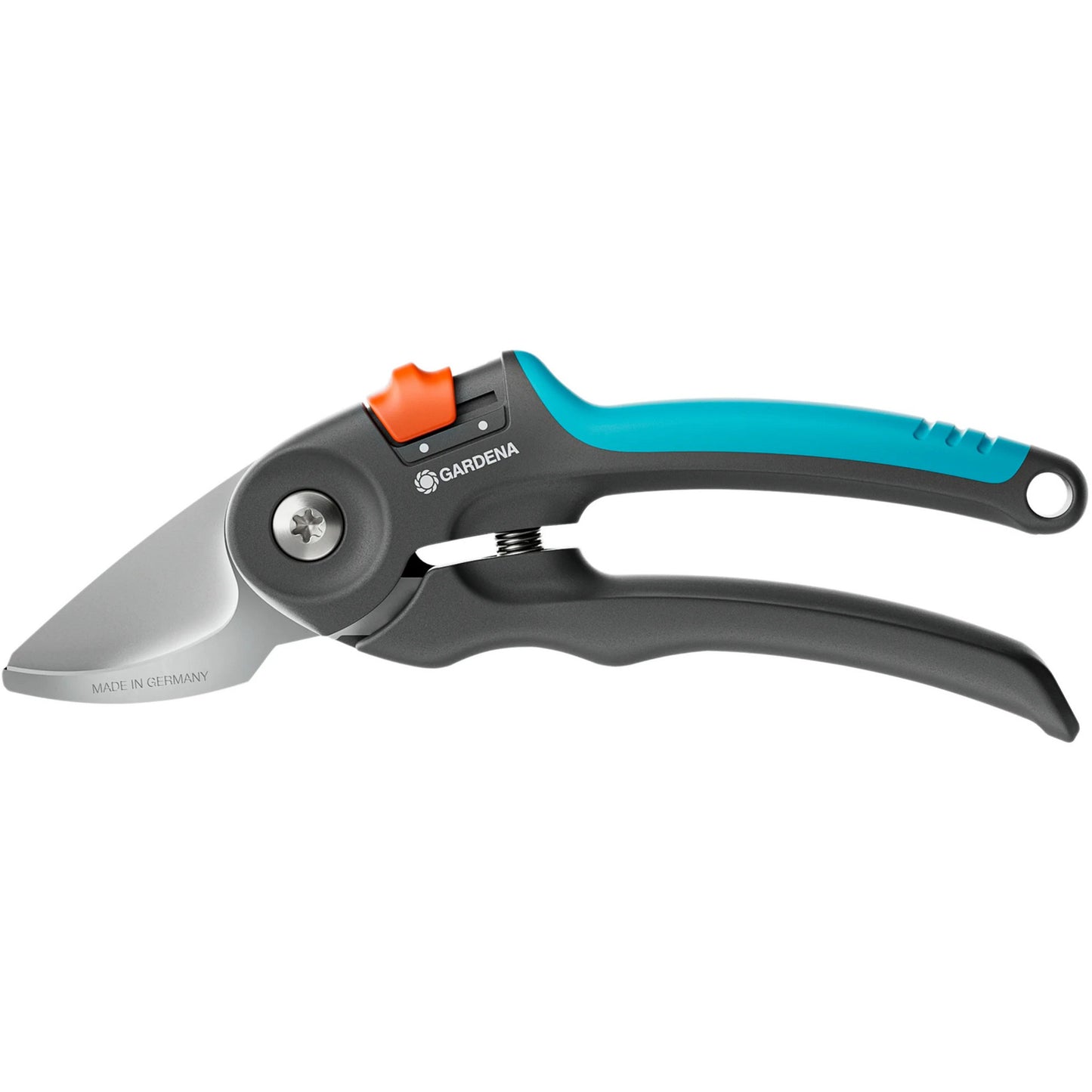 GARDENA snoeischaar premiumcut voor vers hout met bypass-snede (grijs turquoise, 22 mm snoeidiameter)