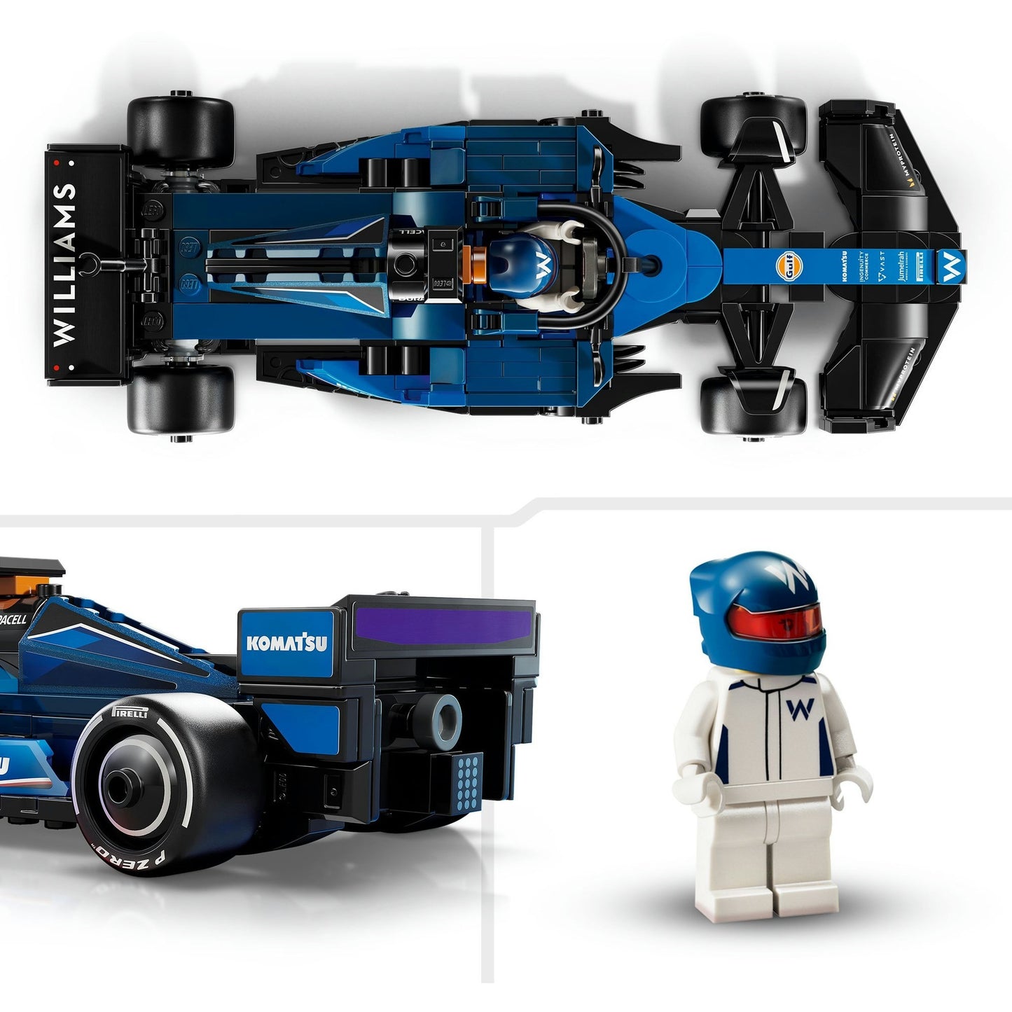LEGO speed champions 77249 williams racing fw46 f1 racewagen