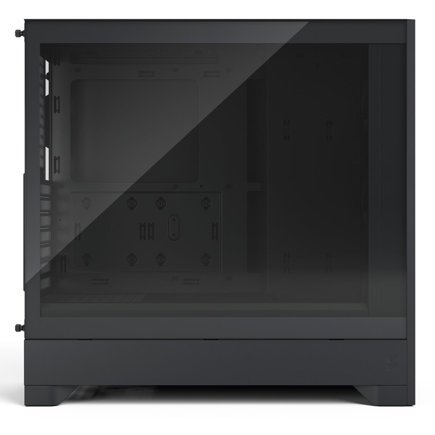 Fractal Design pop 2 air midi tower behuizing (zwart | 1x usb-a | 1x usb-c | tempered glass)