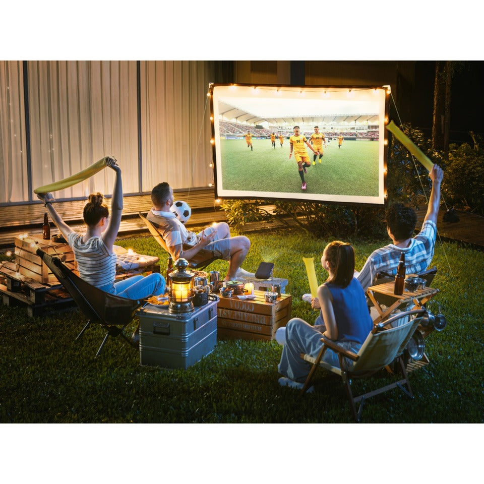 ViewSonic draagbare ledprojector met harman kardon-luidsprekers (zwart, hdmi, audio)